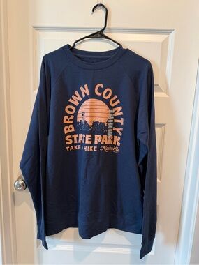 Navy Blue 'Brown County State Park' Sweatshirt